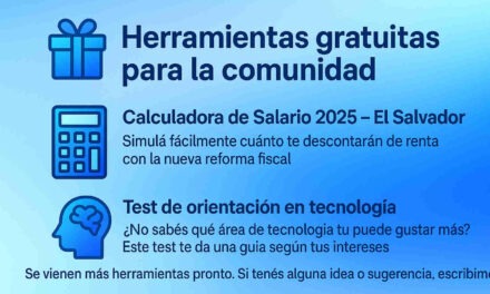 🎁 Herramientas gratuitas para la comunidad