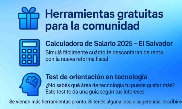 🎁 Herramientas gratuitas para la comunidad